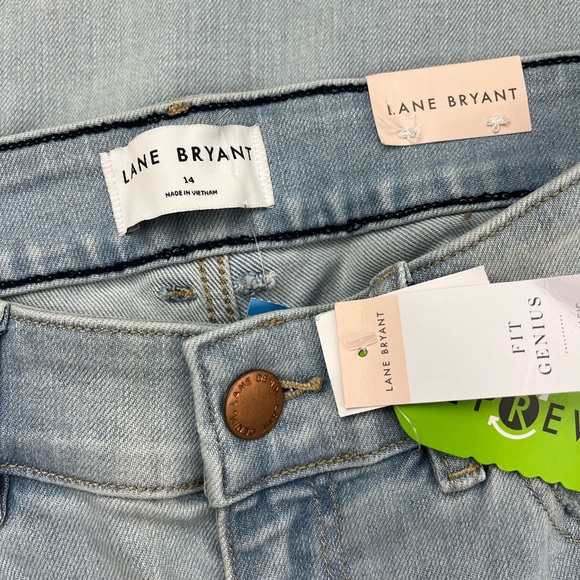 Lane Bryant Curvy Fit High Rise Fit Genius Jeans size 14 NWT - Picture 1 of 8